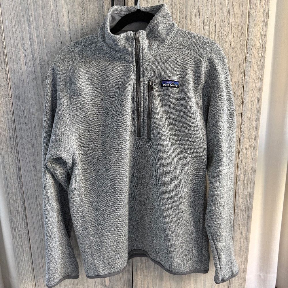 Patagonia Men's Better Sweater 1/4-Zip Stonewash